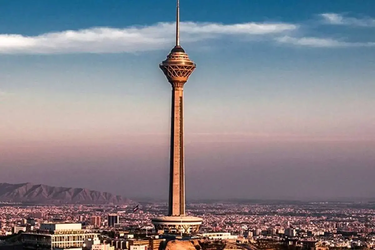 برج میلاد ناپدید شد+ عکس