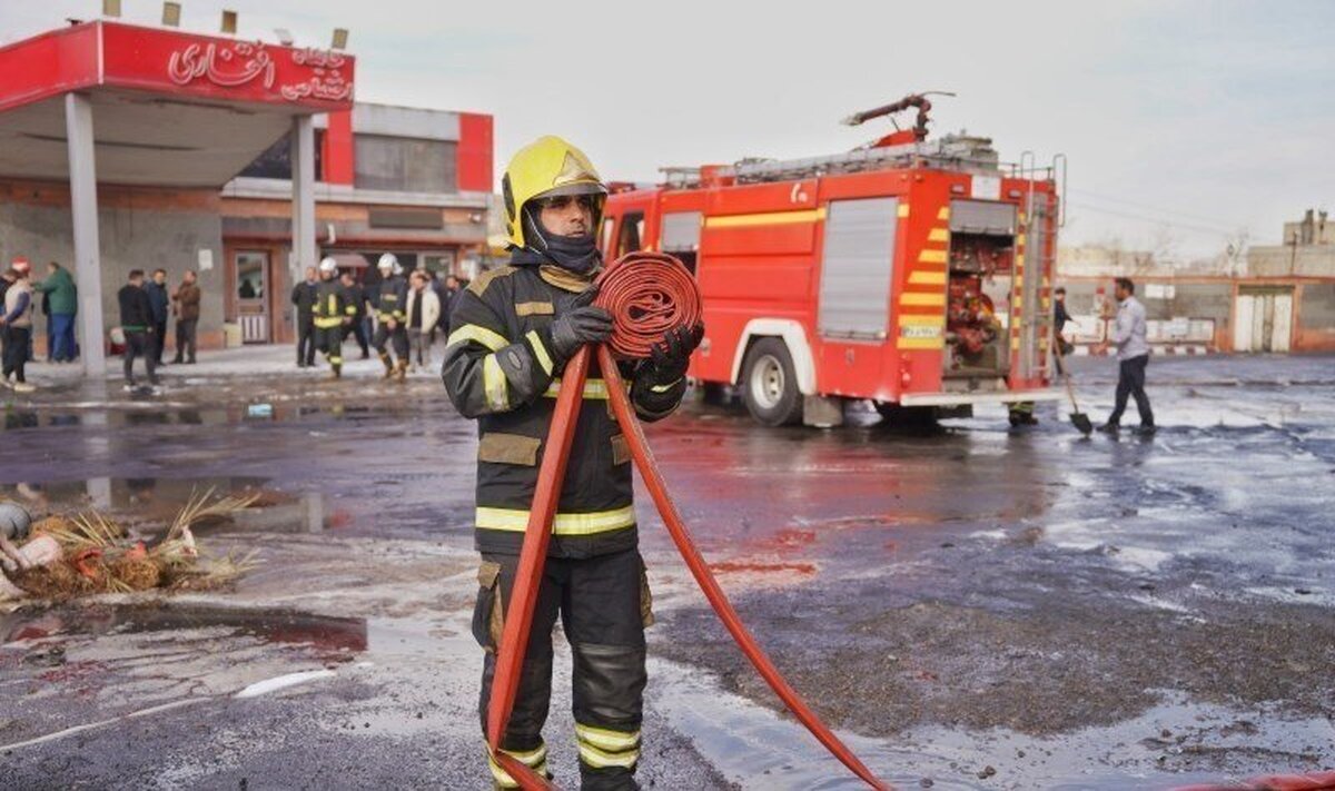 جزئیات جدید درباره آتش زدن یک پمپ بنزین در شیراز