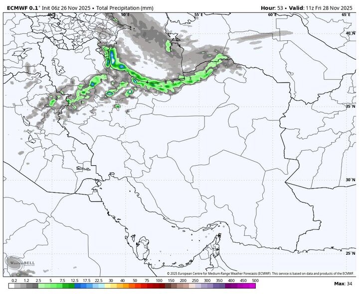 آغاز سرما و یخبندان از امشب / این استانها منتظر بارشهای سنگین باشند آغاز سرما و یخبندان از امشب / این استانها منتظر بارشهای سنگین باشند