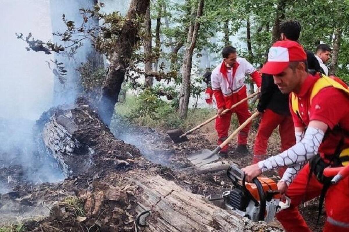 آتش دوباره به جان جنگل‌های سوادکوه افتاد