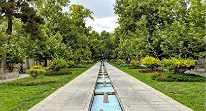 تصویری هولناک از قطع درختان قدیمی باغ فردوس+ عکس