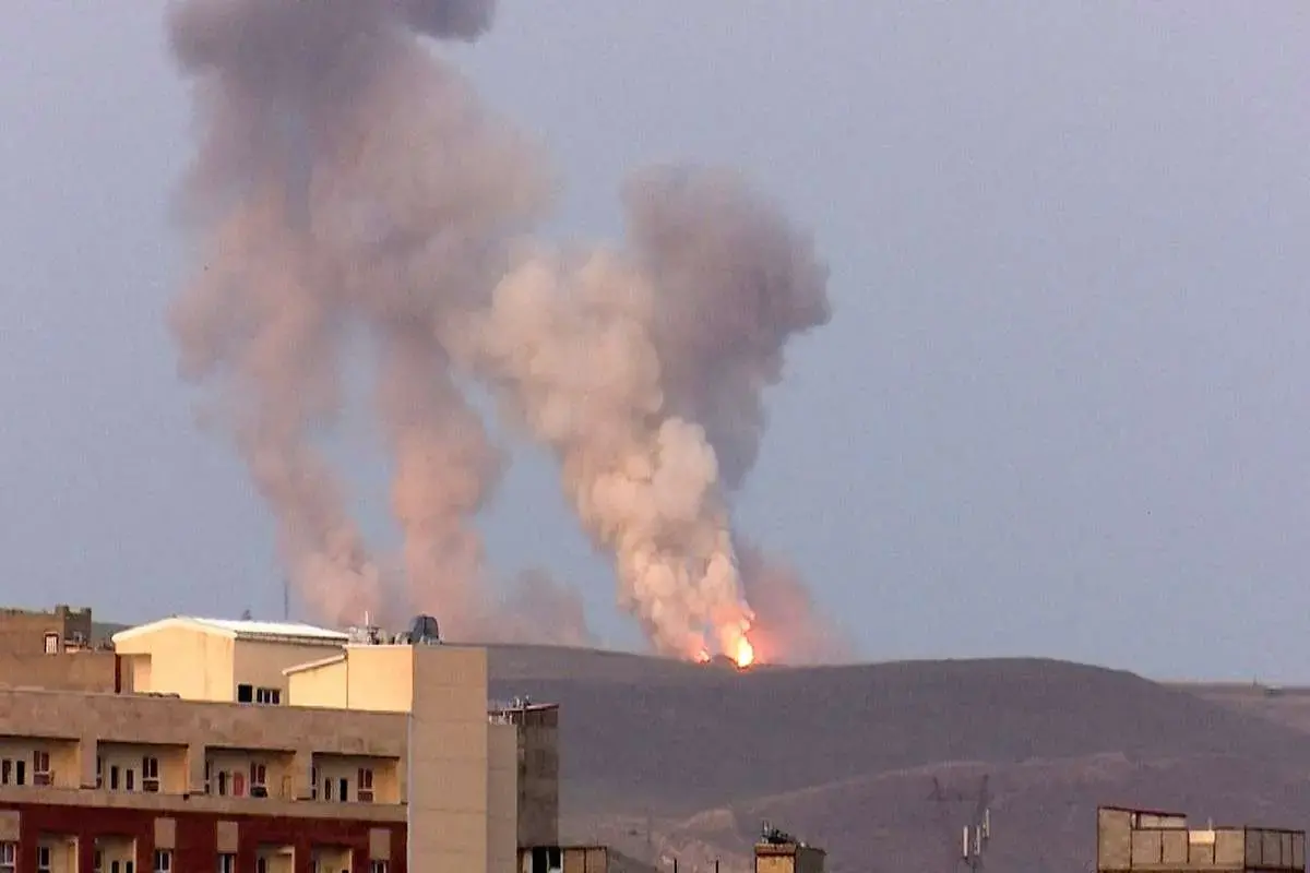 حمله به سایت پدافندی ارتش در تبریز+ فیلم