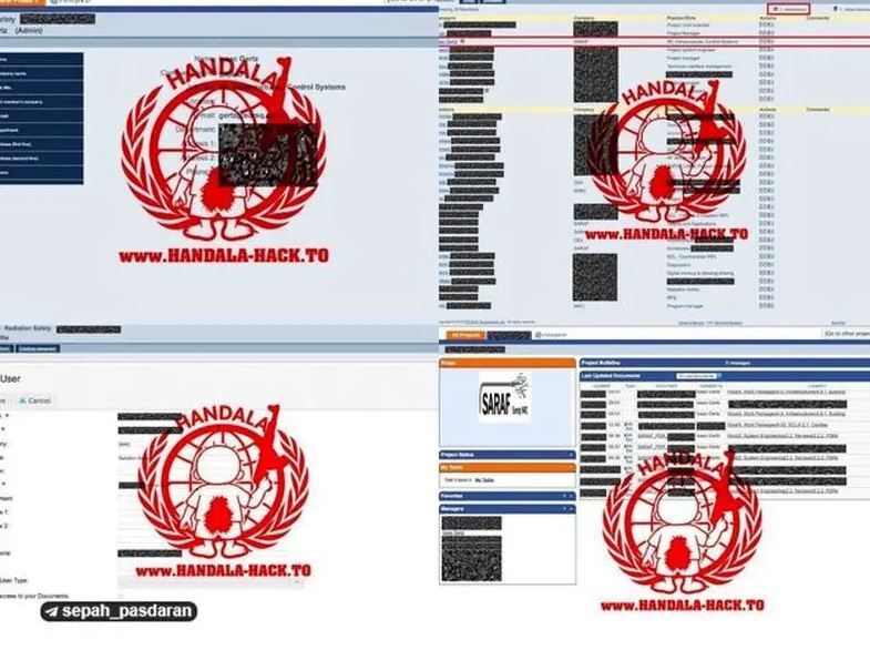 دسته گل یک گروه هکری وایسته به جبهه مقاومت + عکس
