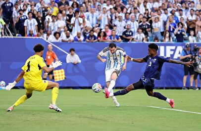 آرژانتین غافلگیر شد/ دریافت یک سوپرگل تماشایی+ فیلم