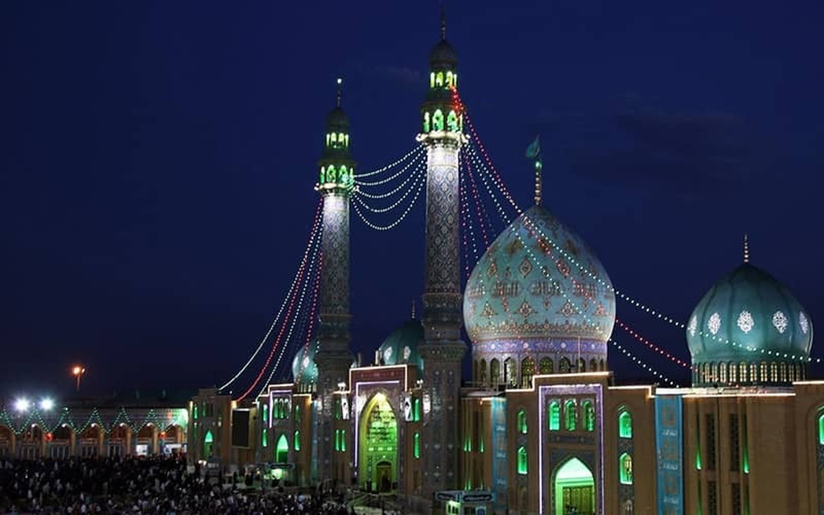 تصاویری از حال و هوای مسجد جمکران