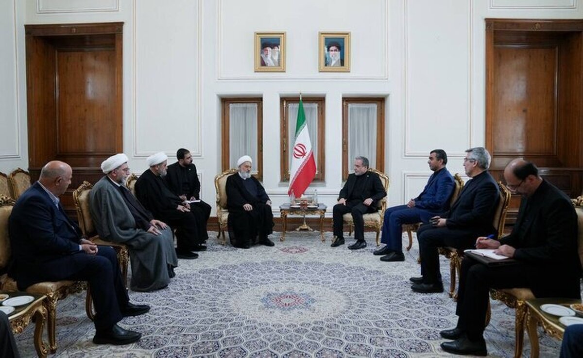 ملاقات عراقچی با نائب رئیس مجلس اعلای اسلامی شیعیان لبنان