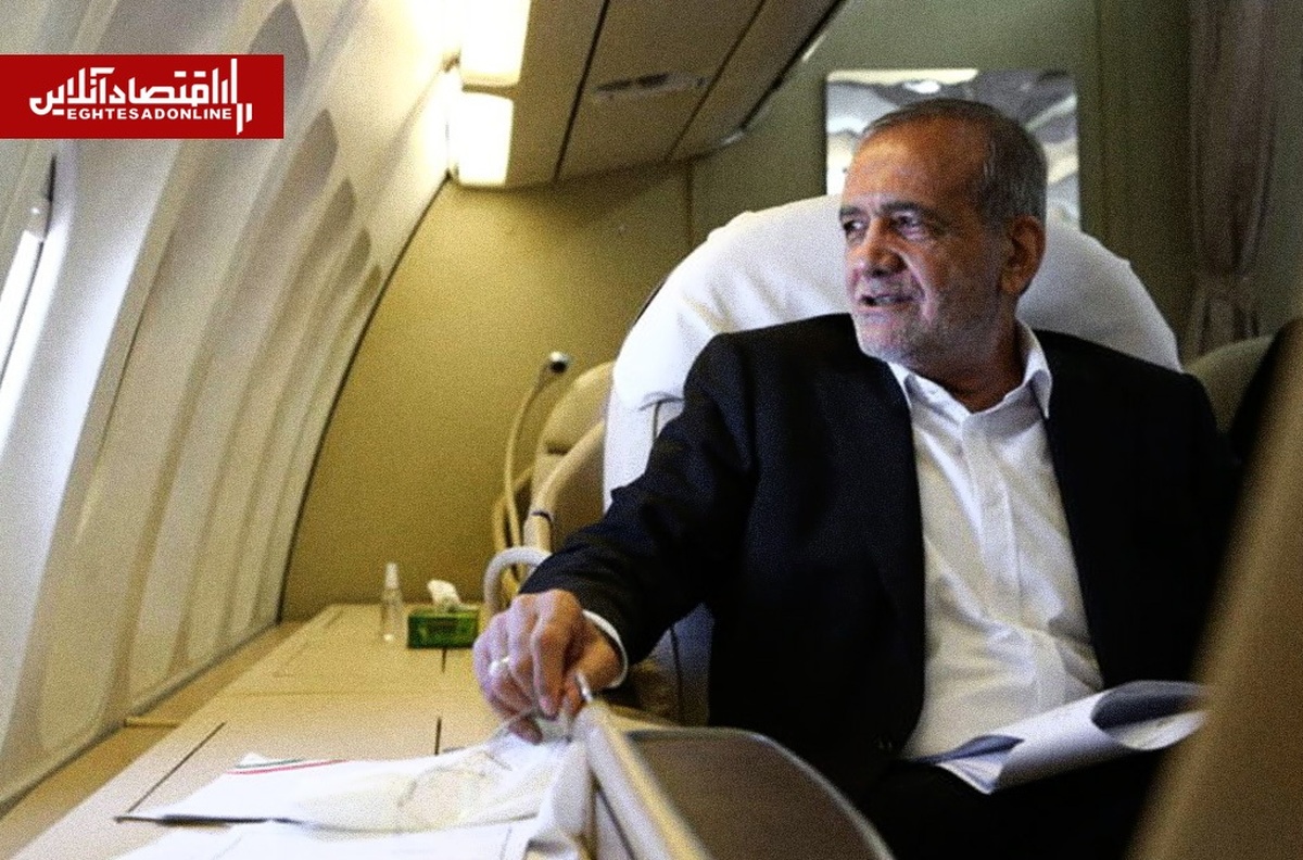 پزشکیان با هواپیمای ویژه «میناب ۱۶۸» عازم پاکستان شد