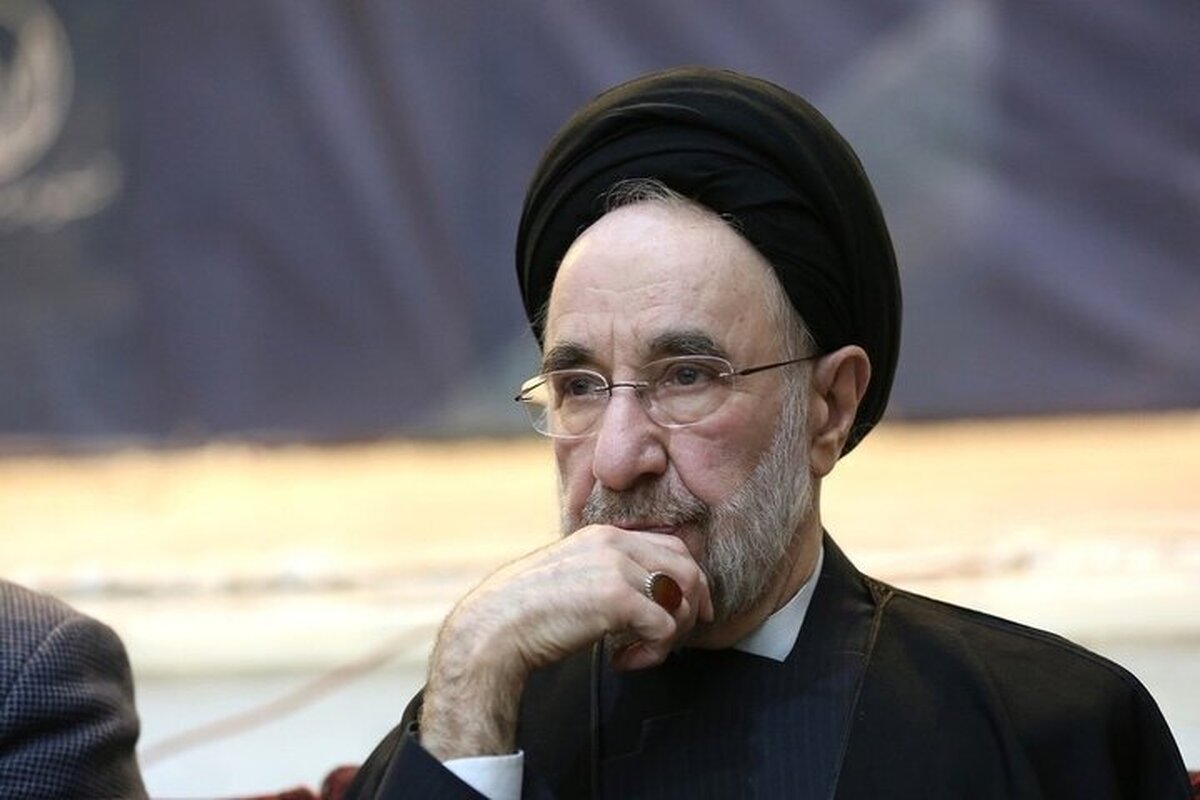 حضور سید محمد خاتمی در مراسم عزاداری شب تاسوعا+ فیلم