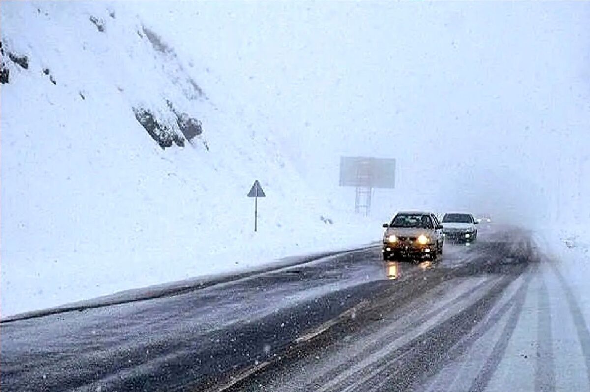بارش برف تابستانی در سبلان+ فیلم