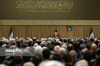 دیدار فعالان اقتصادی با رهبر انقلاب