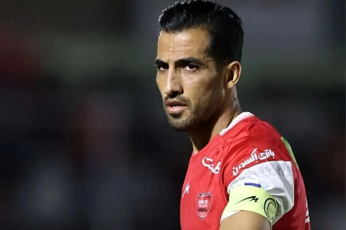 حضور وحید امیری در تمرین پرسپولیس