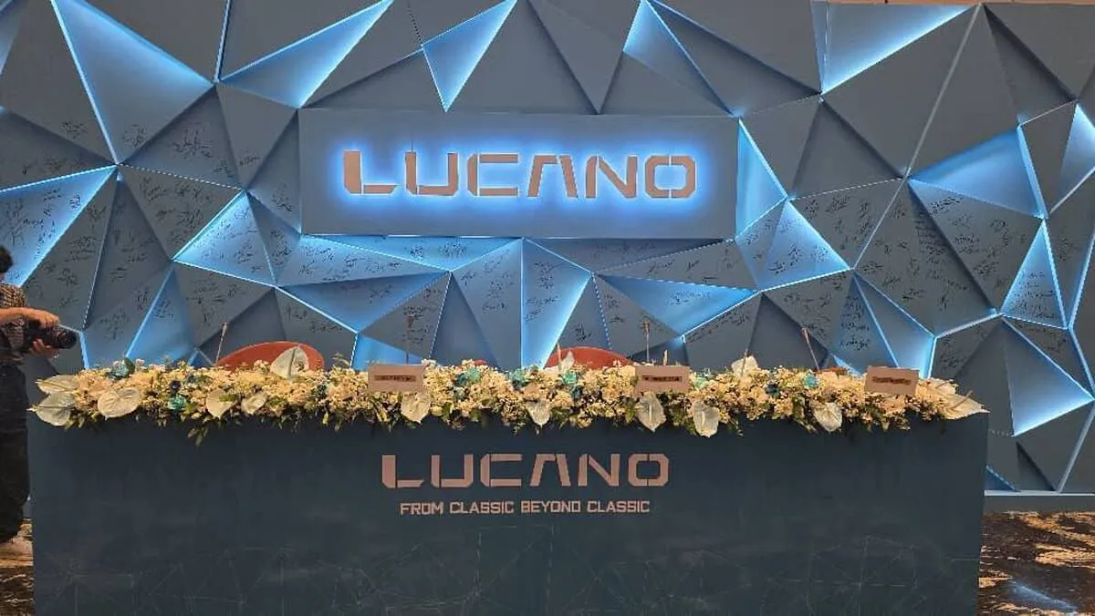 مراسم ورود LUCANO به بازار آغاز شد 