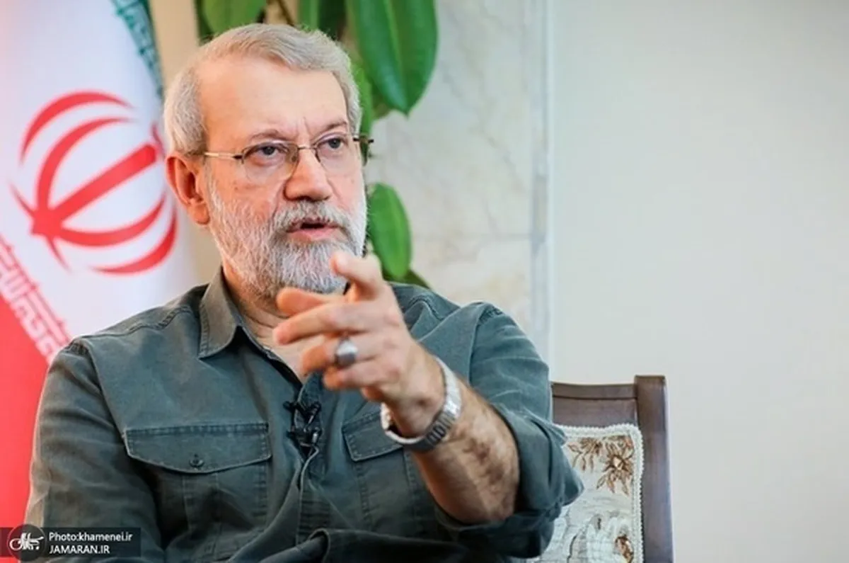 پاسخ تند لاریجانی به اظهارات مداخله جویانه ترامپ درباره اعتراضات در ایران+ عکس