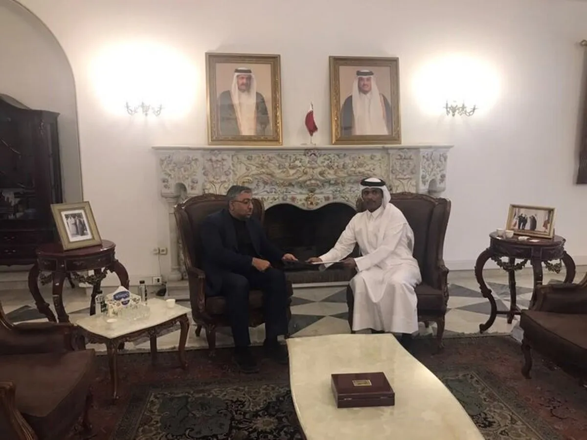 رئیس مجلس درگذشت امیر سابق قطر را تسلیت گفت