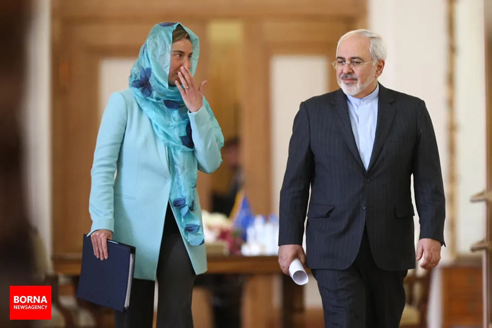 Zarif, Mogherini discuss issues of mutual interest