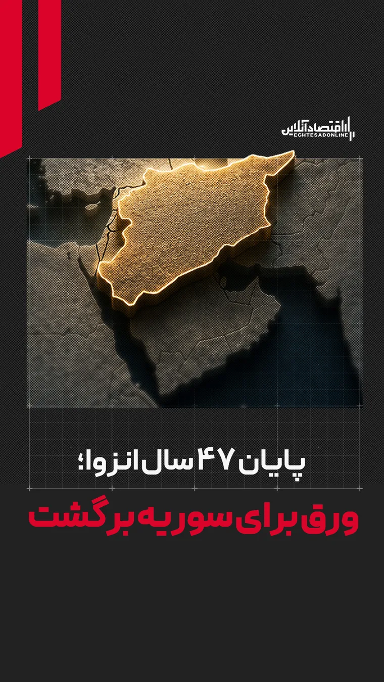 پایان ۴۷ سال انزوا | ورق برای سوریه برگشت