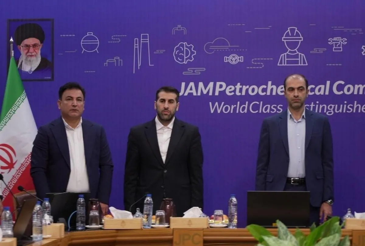 بازدید مشاور وزیر و رئیس مرکز حراست وزارت تعاون، کار و رفاه اجتماعی از شرکت پتروشیمی جم و شرکت‌های تابعه