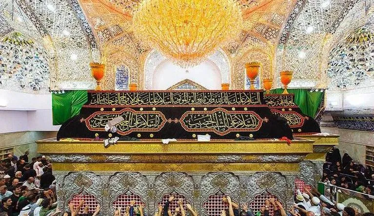 تصویر کمتر دیده شده از بارگاه امام حسین (ع)+ عکس