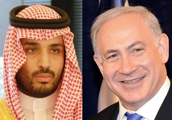 نتانیاهو و بن سلمان