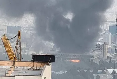 Israel strikes IRIB headquarters (+PHOTOS)