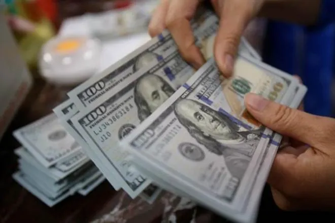 Global stocks steady, U.S. dollar near 14-year peak on low volumes