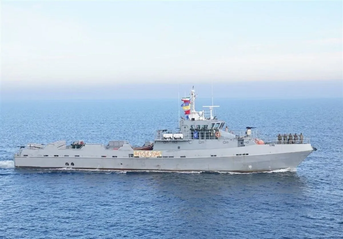 IRGC Frigate Attends Iran-Russia Caspian Drill