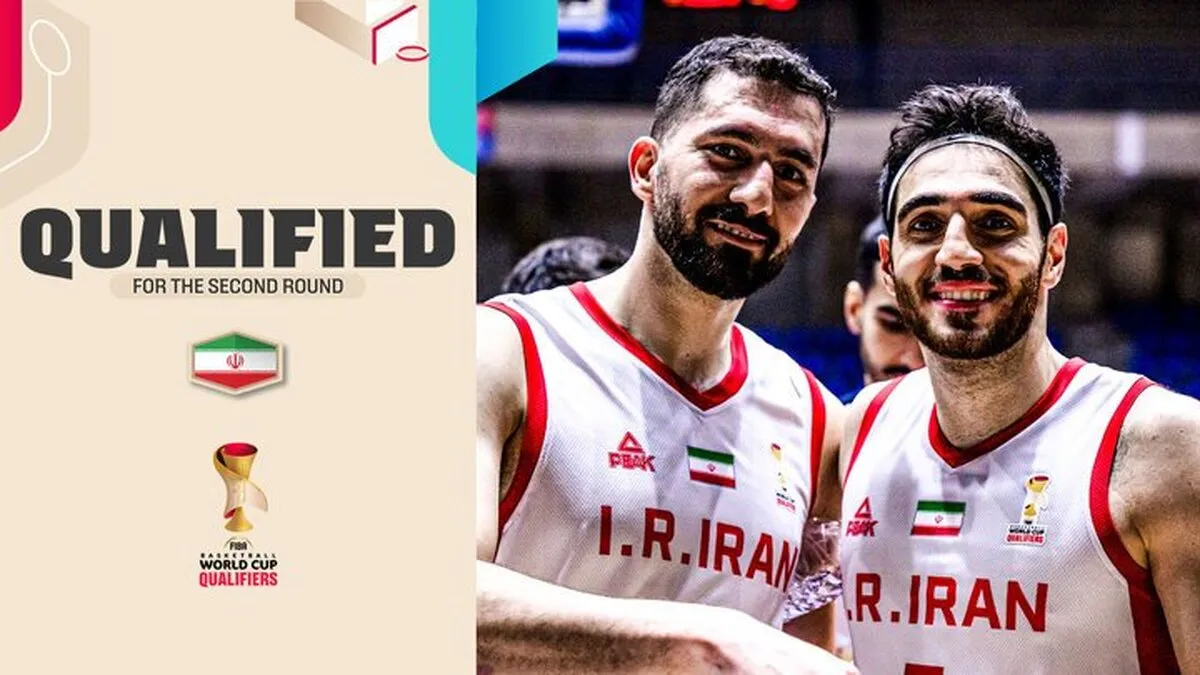 صعود بسکتبال ایران به دور دوم انتخابی جام جهانی ۲۰۲۷