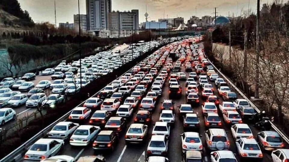 جاده رشت قفل شد!