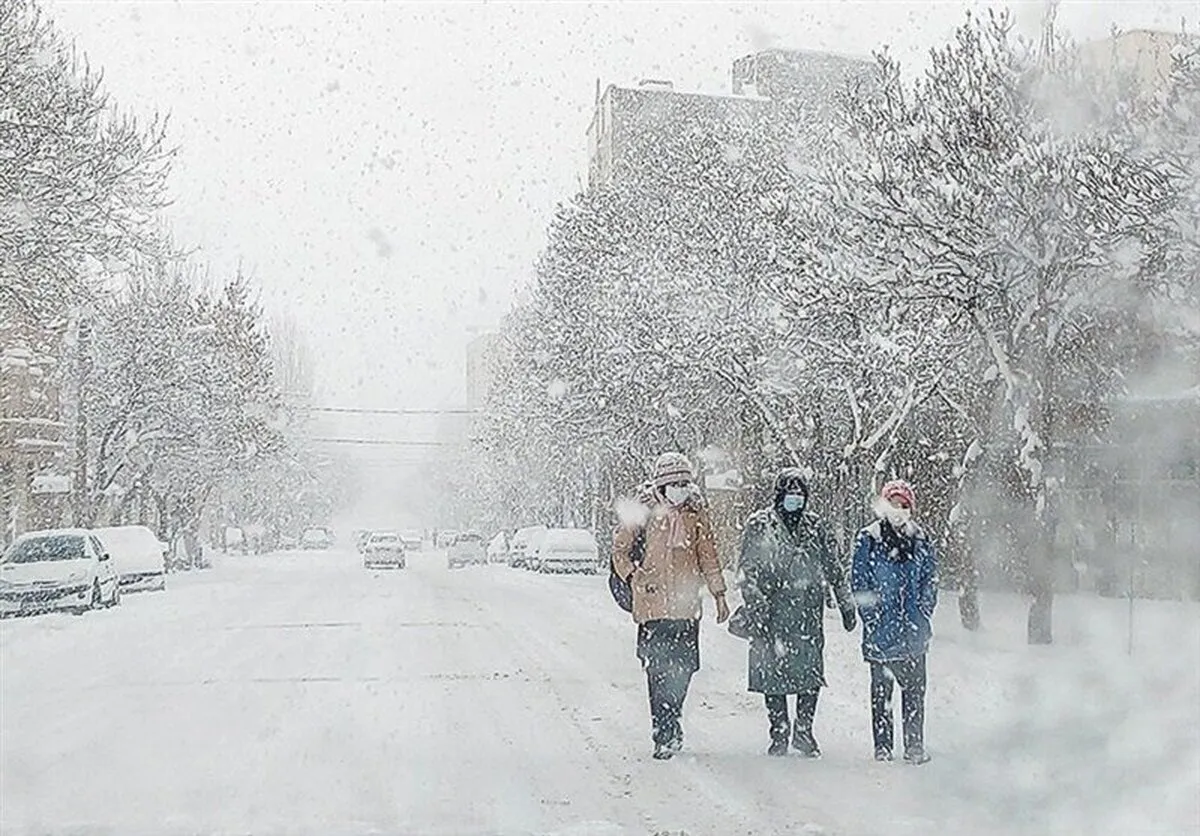 هشدار برف و باران شدید در مناطق مختلف کشور