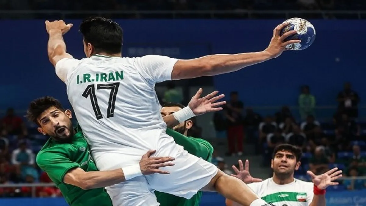 برتری پرگل تیم هندبال مردان ایران برابر استرالیا
