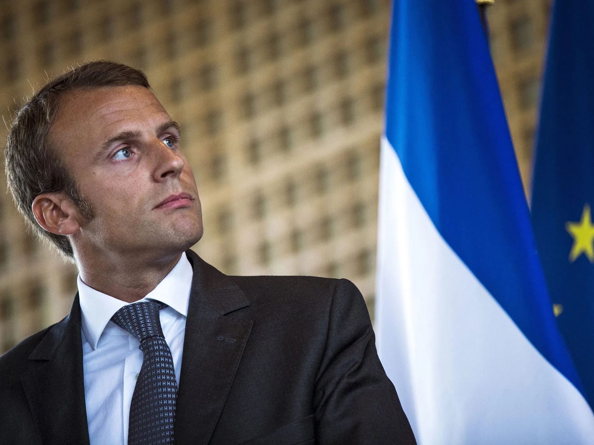 Macron Warns on U.S. Global Role, Welcomes Innovators to France