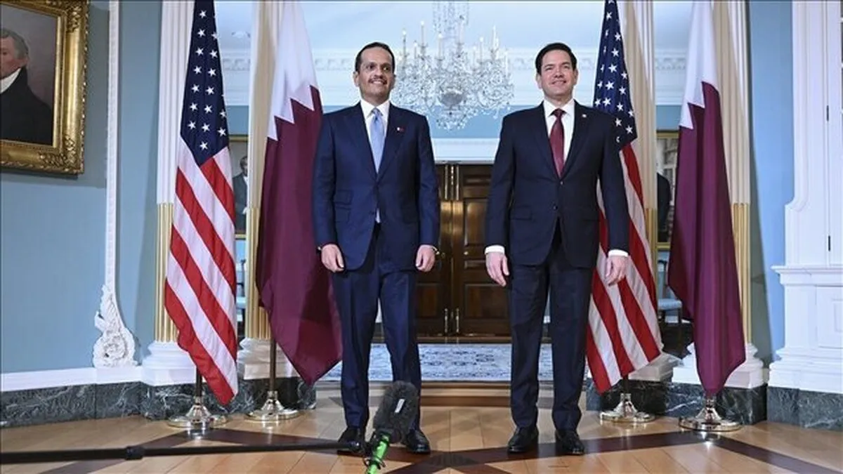گفت‌وگوی تلفنی وزیران خارجه قطر و آمریکا