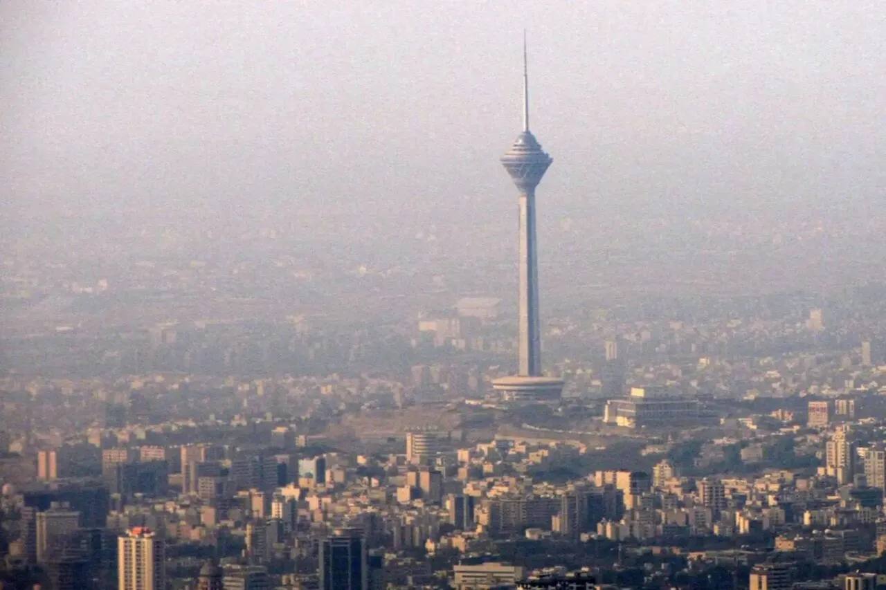 هوای تهران نارنجی شد
