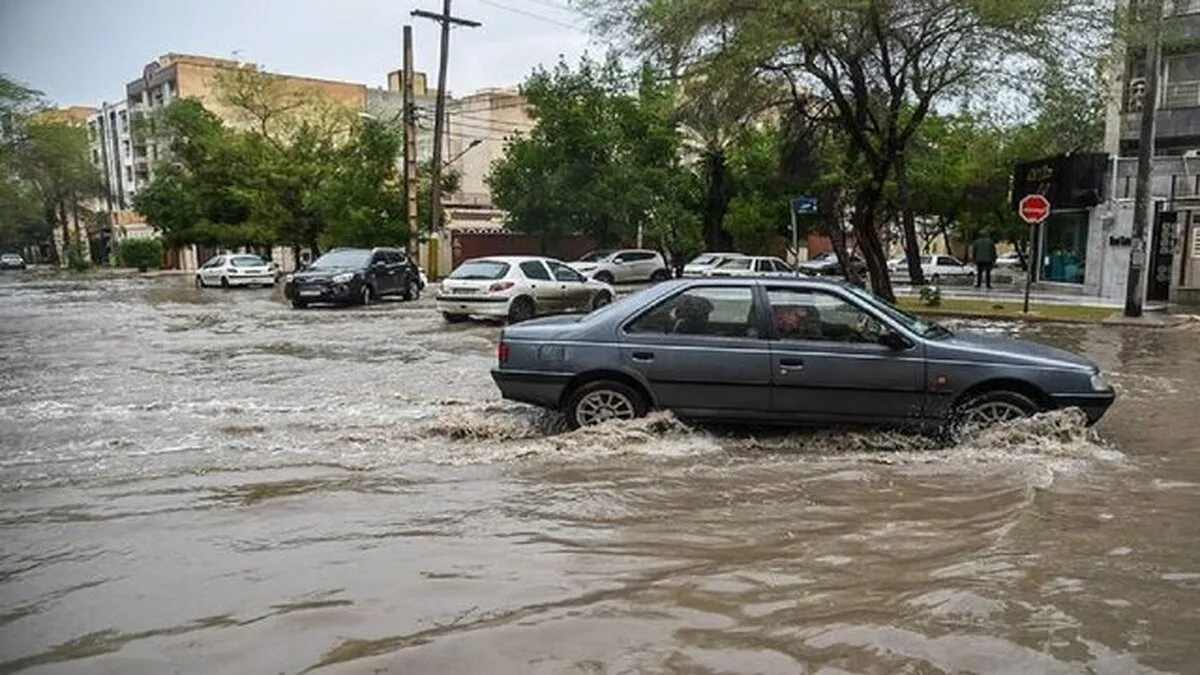 کیش زیر آب رفت + فیلم