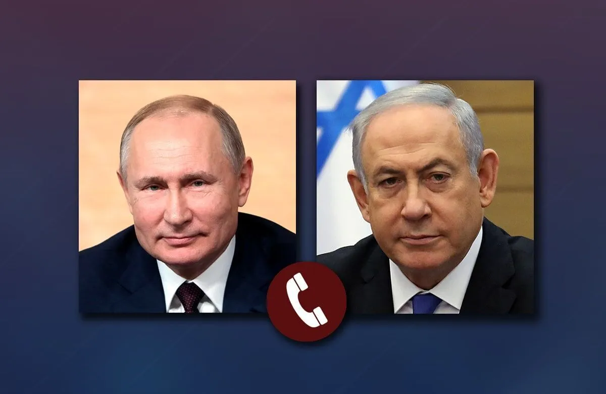 گفتگوی تلفنی پوتین و نتانیاهو درباره برنامه اتمی ایران