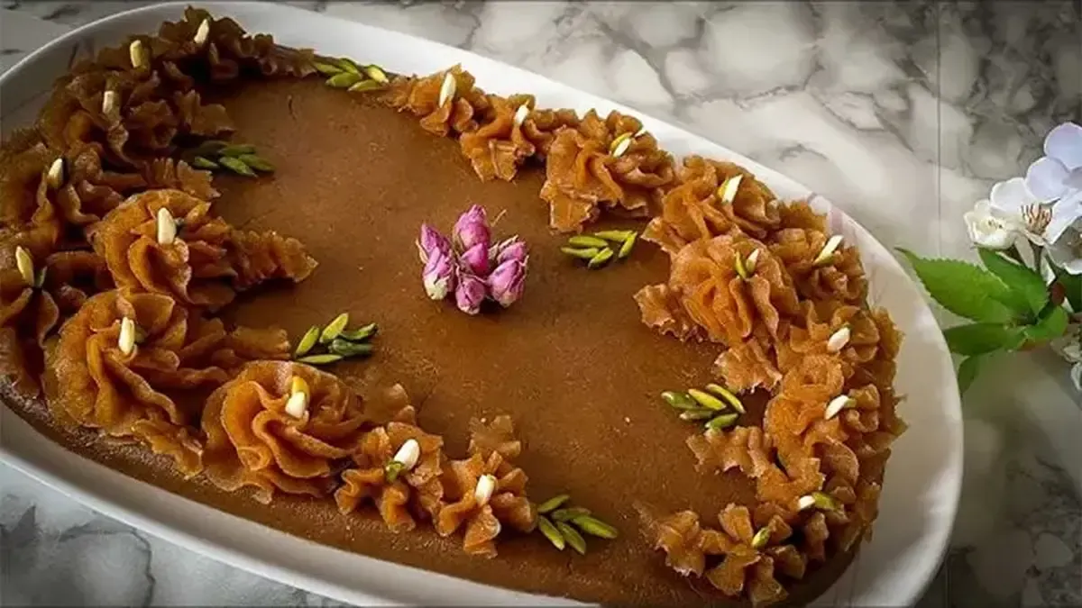 طرز تهیه حلوای اوماج با عطر و بوی خاص؛ مخصوص سفره‌های افطار