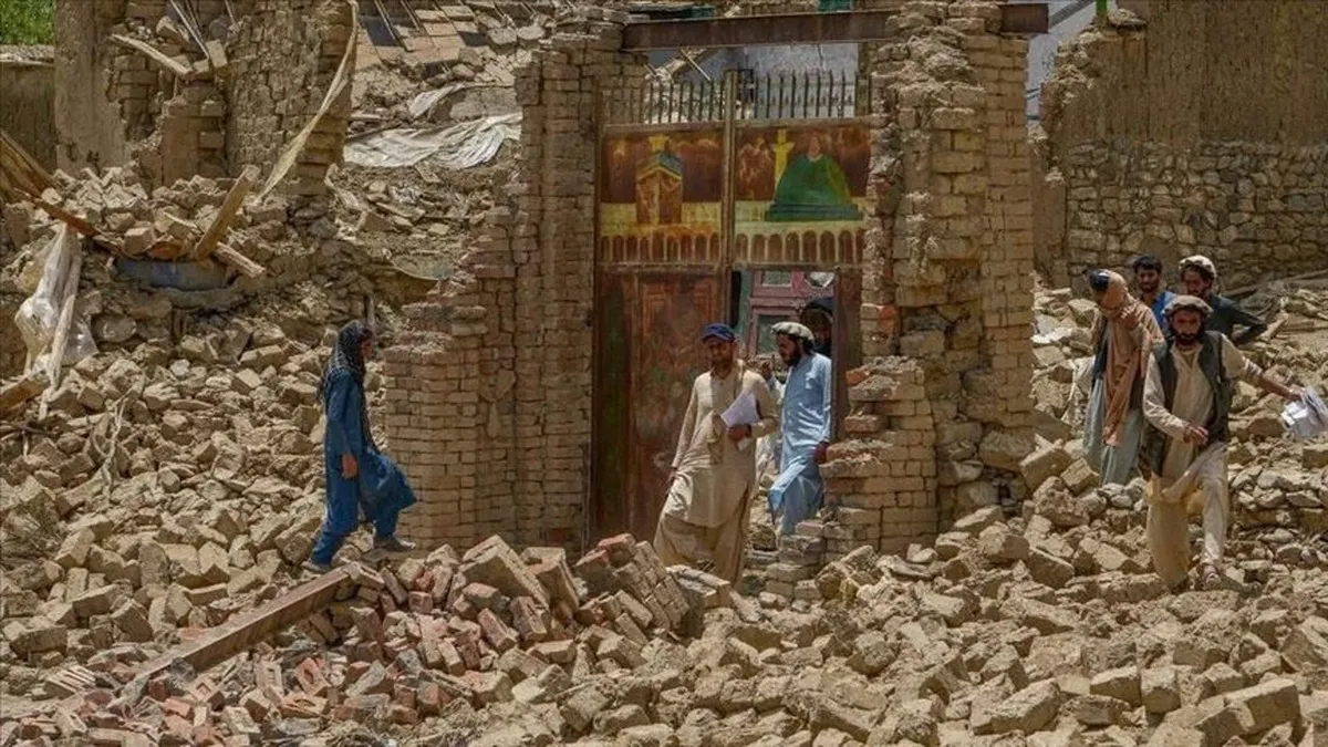 ۱۴۵۷ کشته در زلزله کنر افغانستان