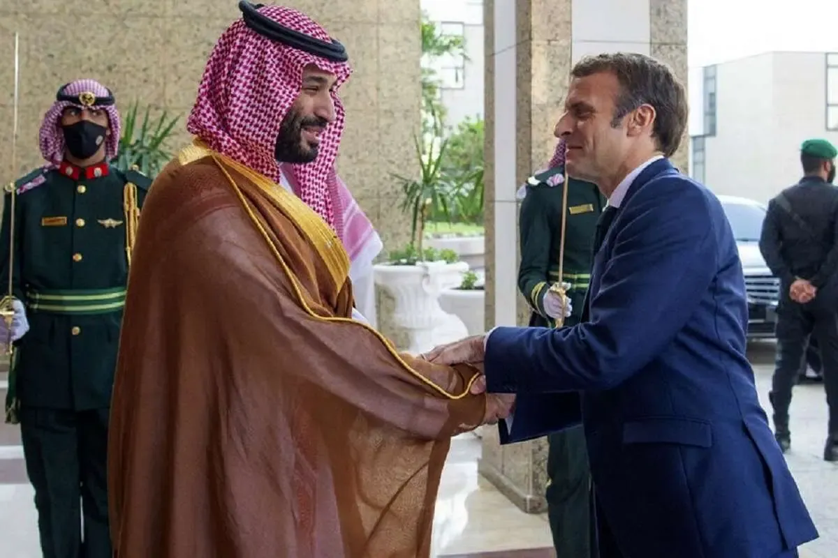 محمد بن سلمان و مکرون