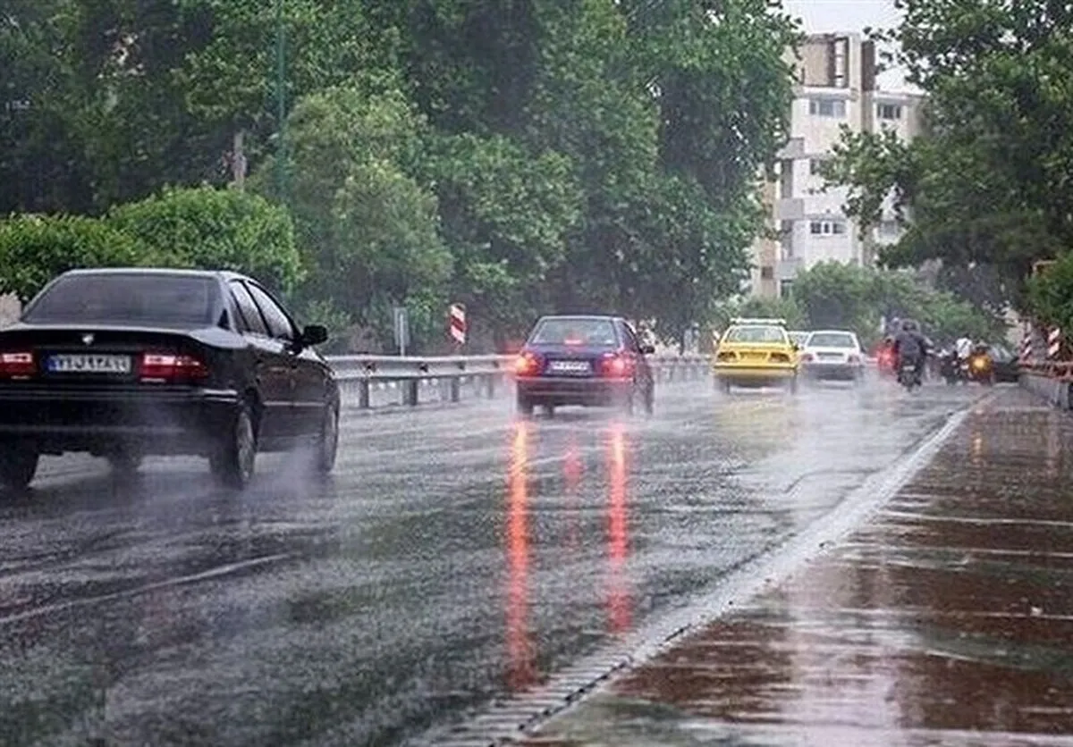 برف و باران در جاده های مواصلاتی کشور