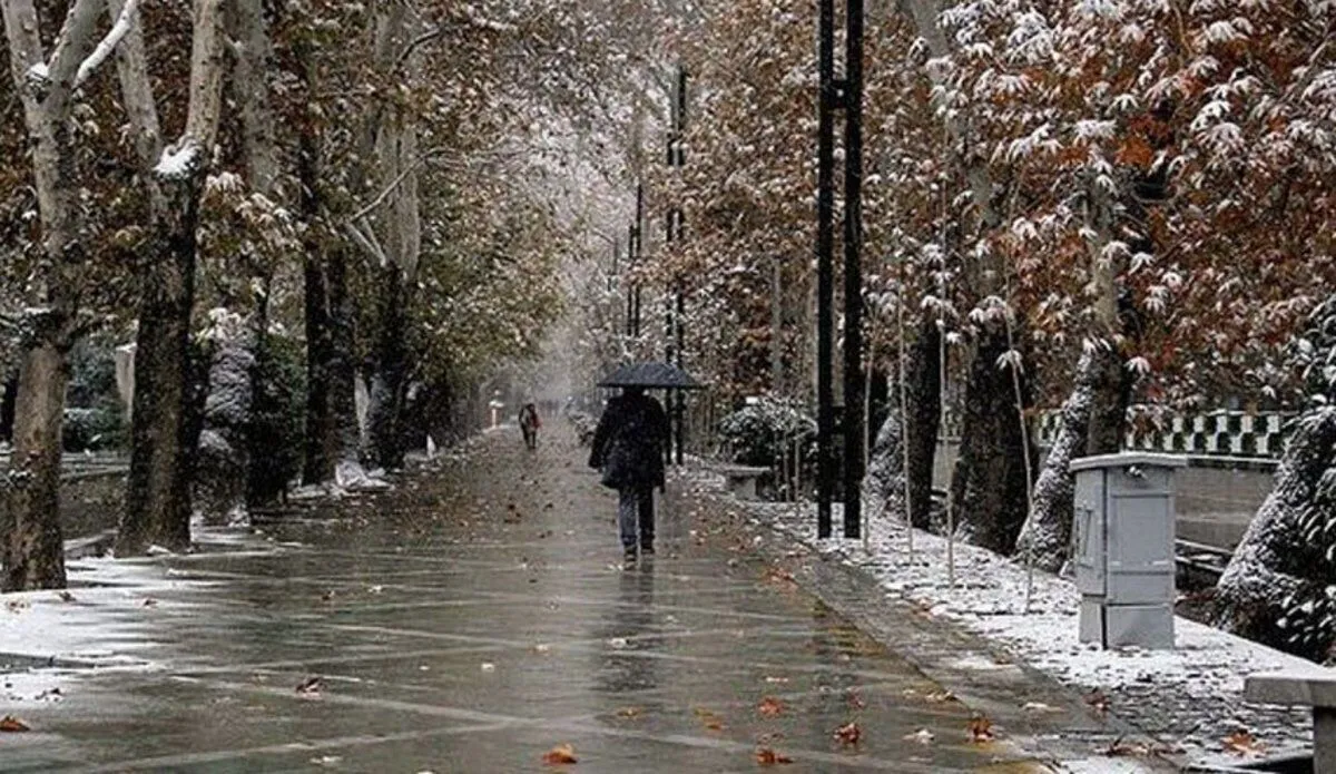 تهران یخ می‌زند