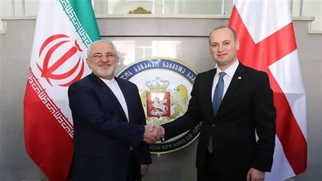 Iran FM discusses bilateral ties with Georgian officials