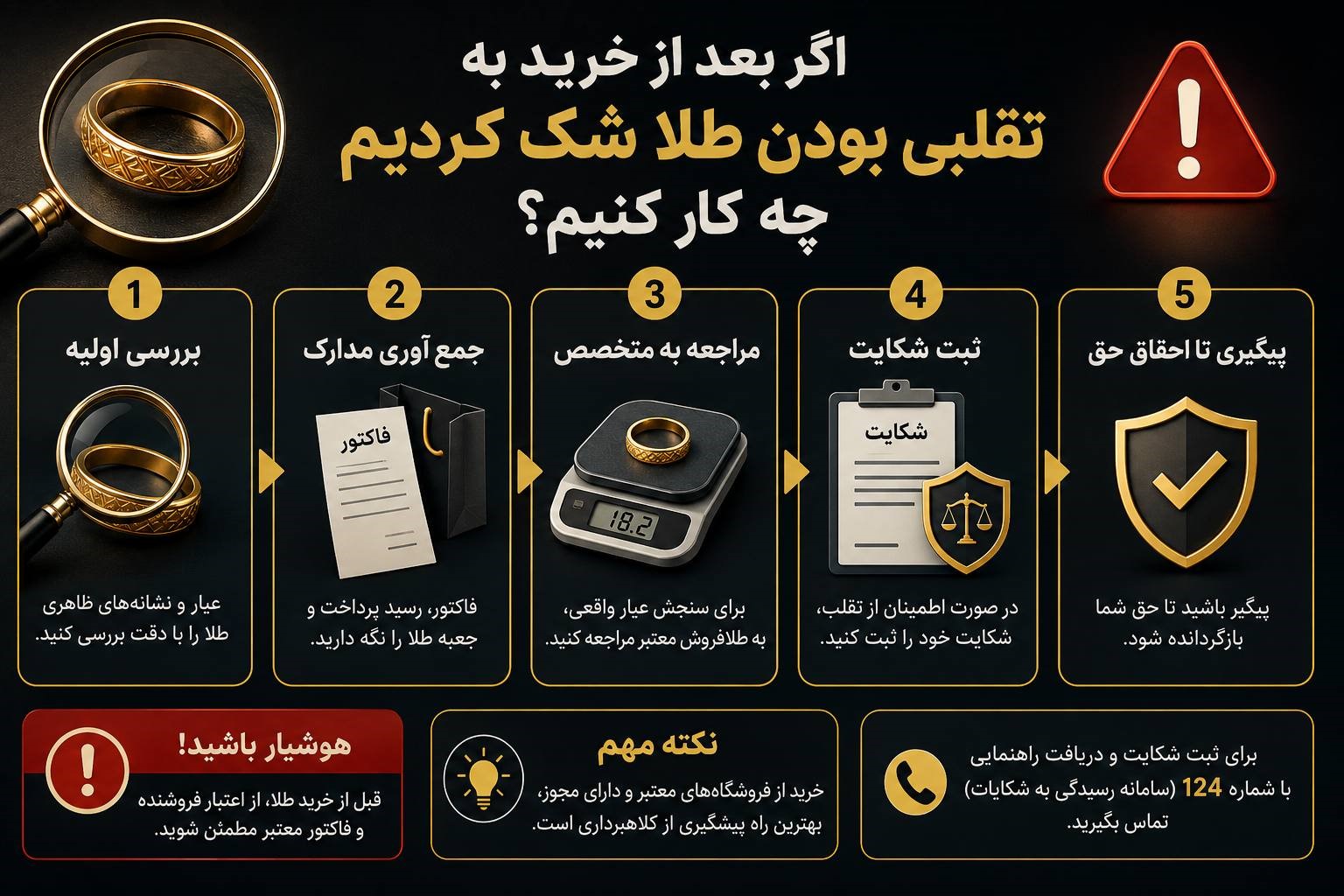 رایج‌ترین روش‌های تقلب در طلا؛ هنگام خرید مراقب چه چیزهایی باشیم؟