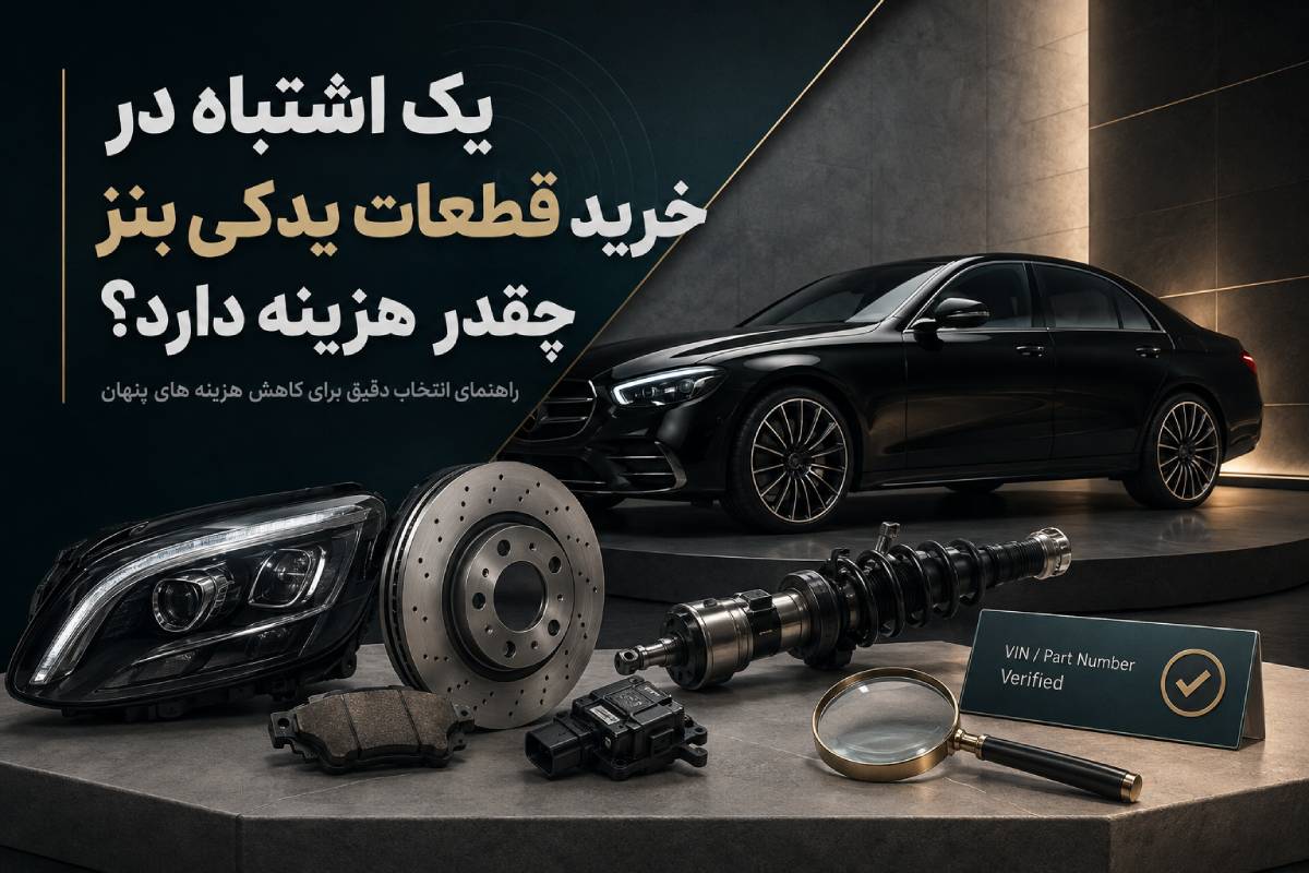 یک اشتباه در خرید قطعات یدکی بنز چقدر هزینه دارد؟