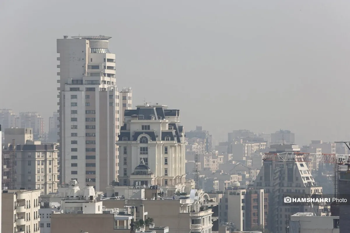 هوای تهران در آستانه آلودگی