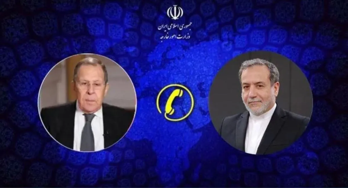 رایزنی عراقچی و لاوروف درمورد آتش‌بس و وضعیت تنگه هرمز