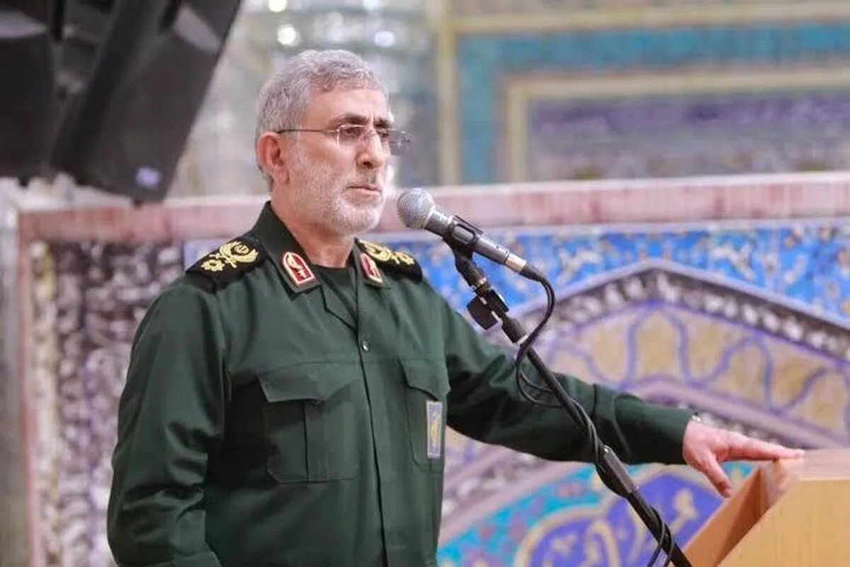 فوری / پیام تبریک سردار قاآنی منتشر شد