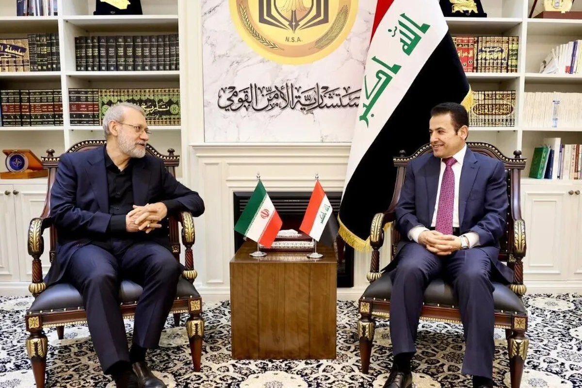 پیام پنهان سفر لاریجانی به عراق چه بود؟