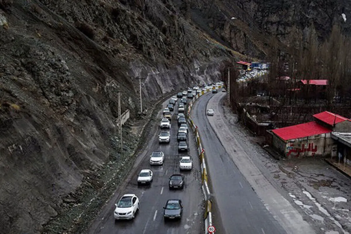 جاده کندوان و آزادراه تهران - شمال یک‌طرفه شد