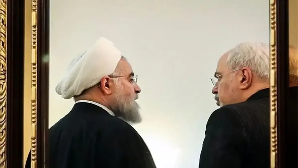 اقدام عجیب صداوسیما علیه ظریف و روحانی+ عکس