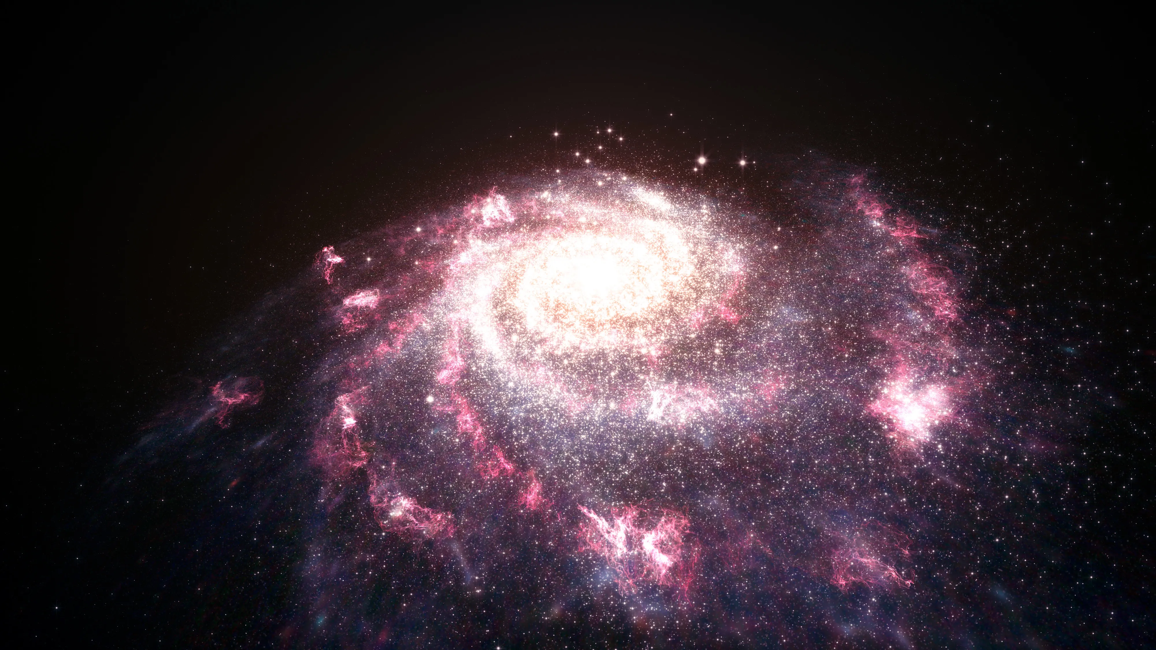 NASA Captures Image of 'Starburst' Galaxy Forming 100s of Stars Every Year